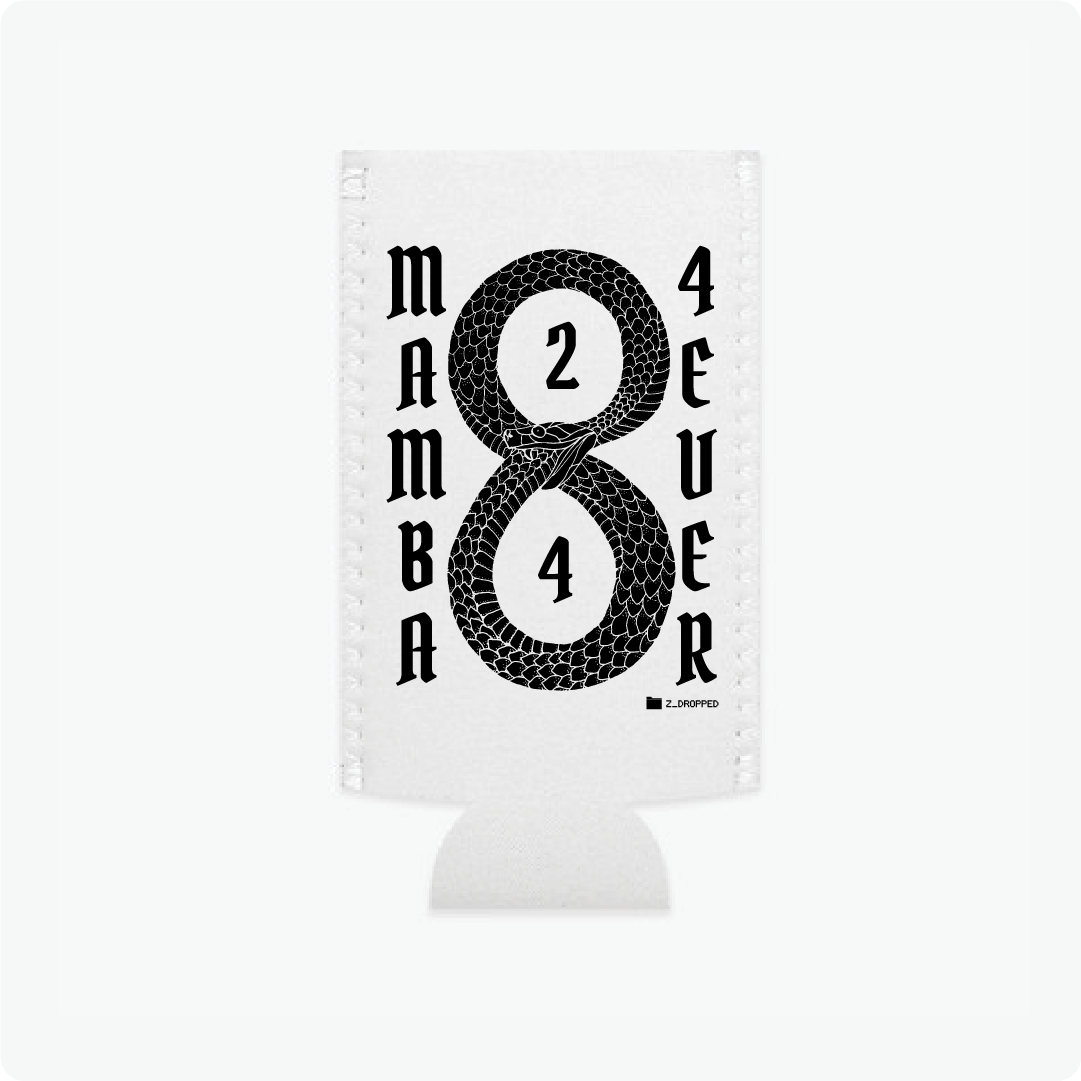 Mamba 8/24 Koozie.