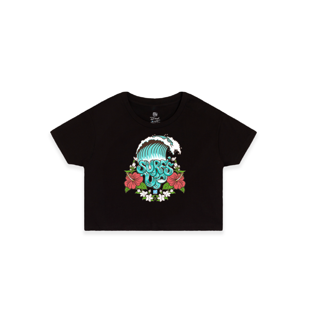 Surf's Up Premium Crop Top. – Z_DROPPED