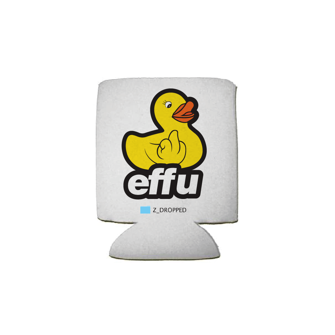 effu Koozie.