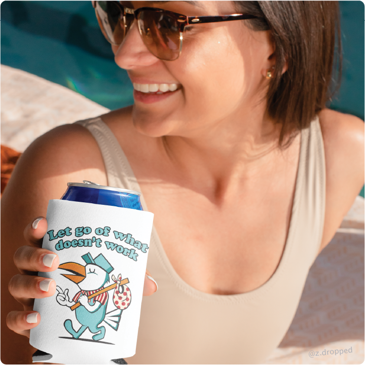 Let Go Koozie.