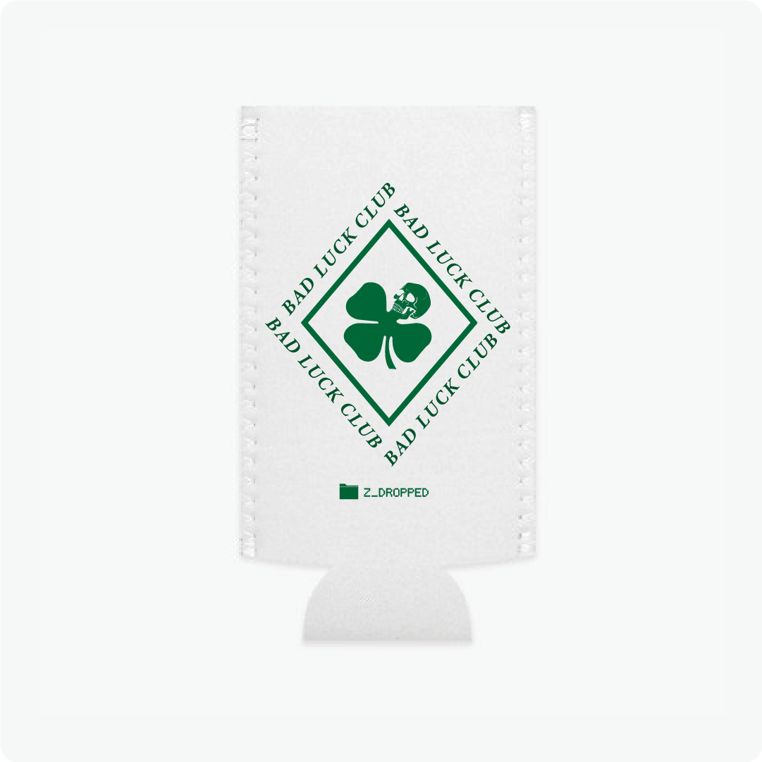 Death Clover Koozie.