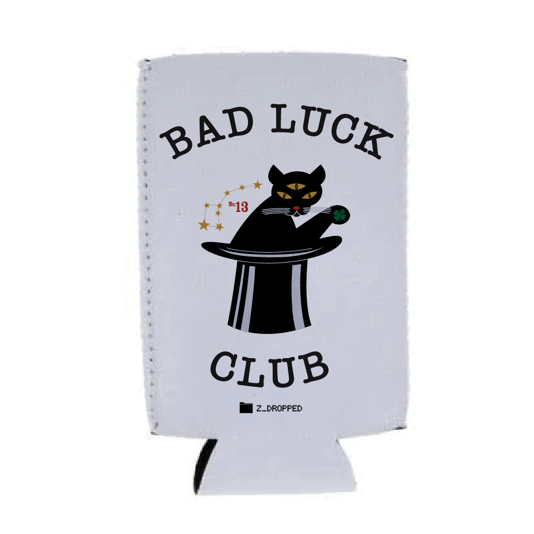 Black Cat Koozie.