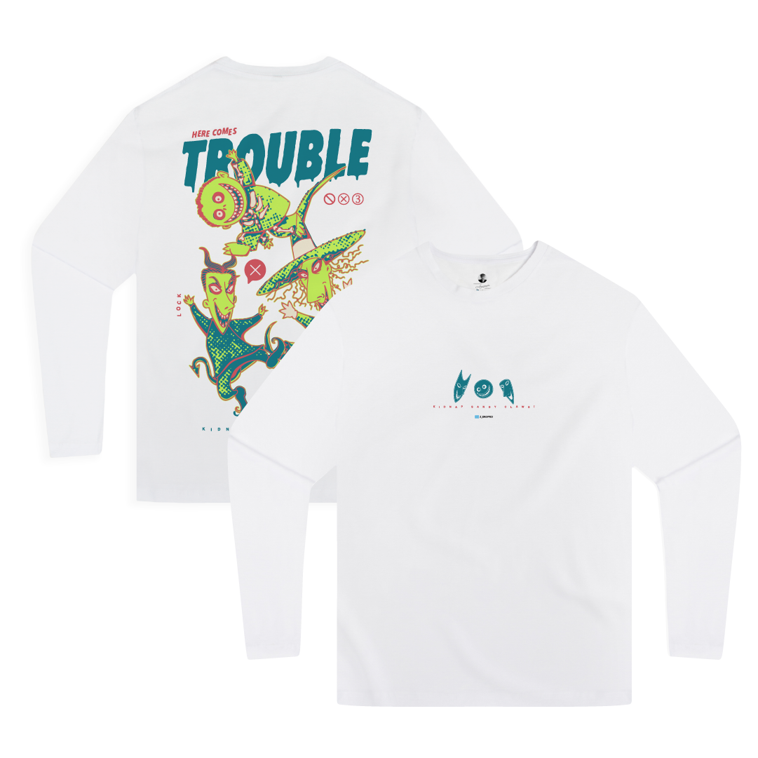 Sandy Claws - Heavyweight Long Sleeve.