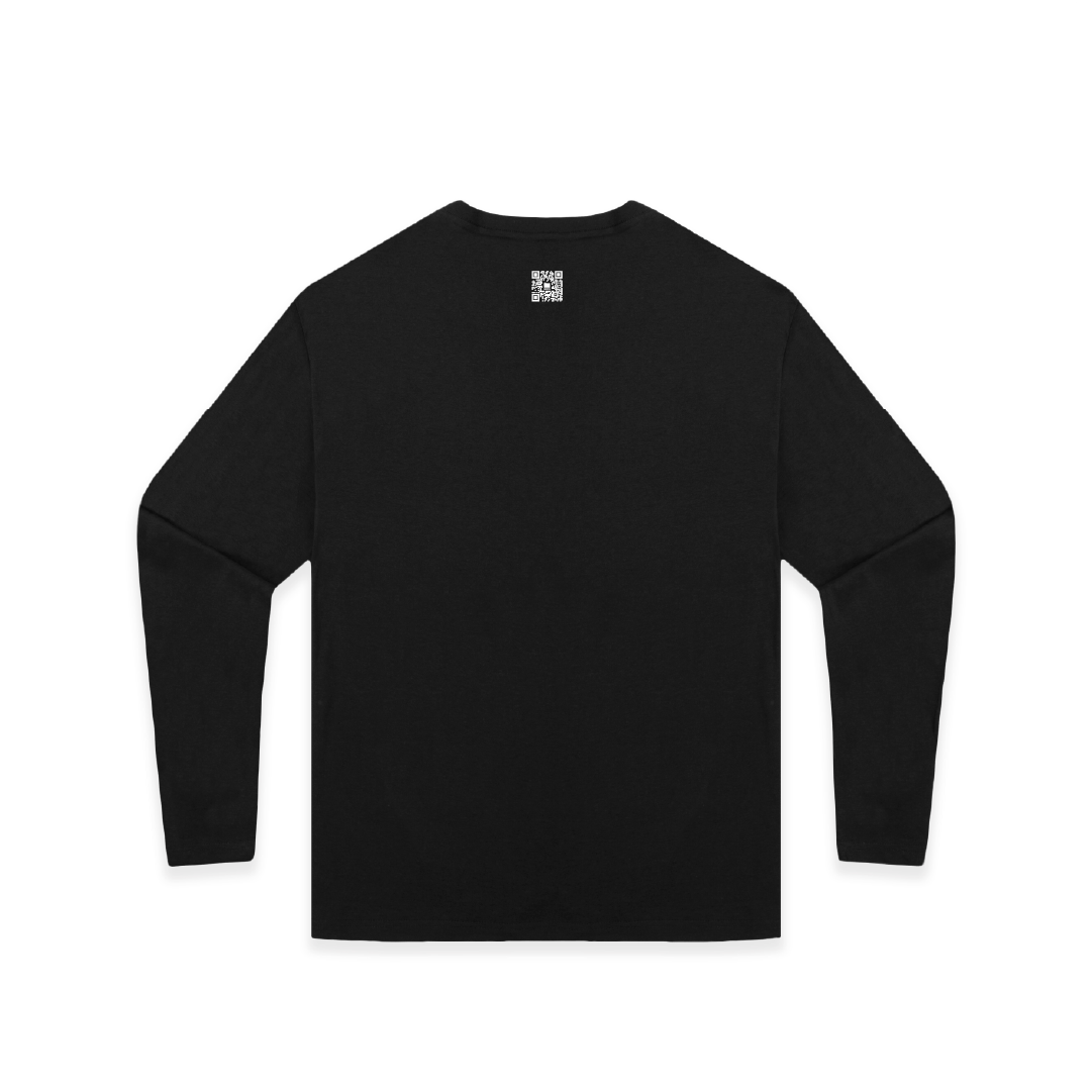 Z_DROPPED - Mens, Unisex - Black - Fair Fight Long Sleeve. - By: Chi Hom