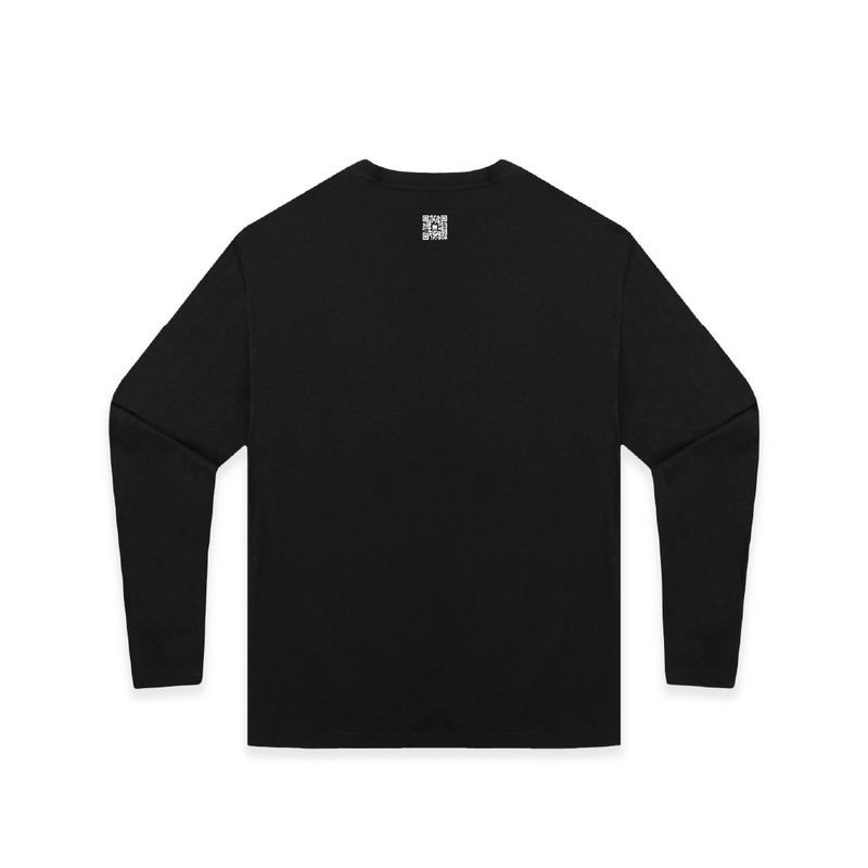 Z_DROPPED - Mens, Unisex - Black - Fair Fight Long Sleeve. - By: Chi Hom