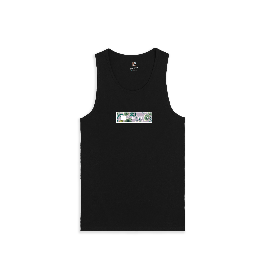 Z_DROPPED - Mens, Unisex - Black - Flor De Vida Tank Top. - By: Jose Hurtado