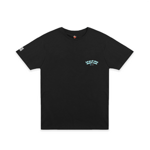 Z_DROPPED - Mens, Unisex - Black - Let Go Tee. - By: Fredy Santiago