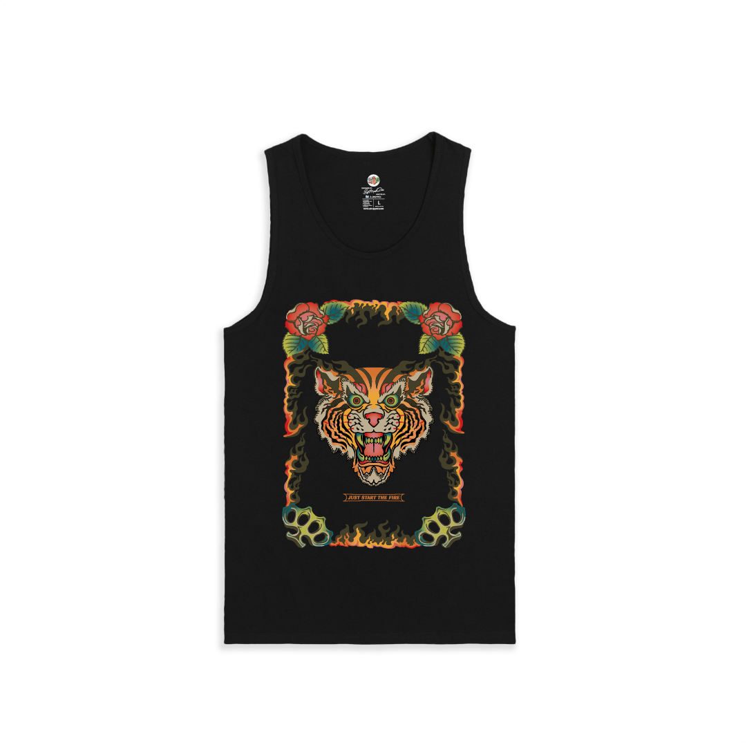 Z_DROPPED - Mens, Unisex, Women - Black - Exotics Tank Top. - By: Mark Dayap