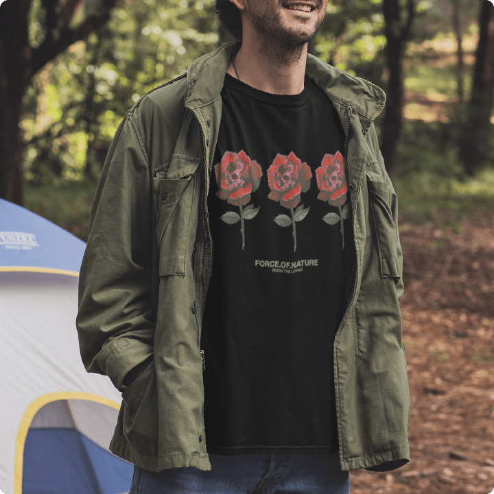 Z_DROPPED - Mens, Unisex, Women - Black - Teach The Living Tee. - By: Mark Dayap