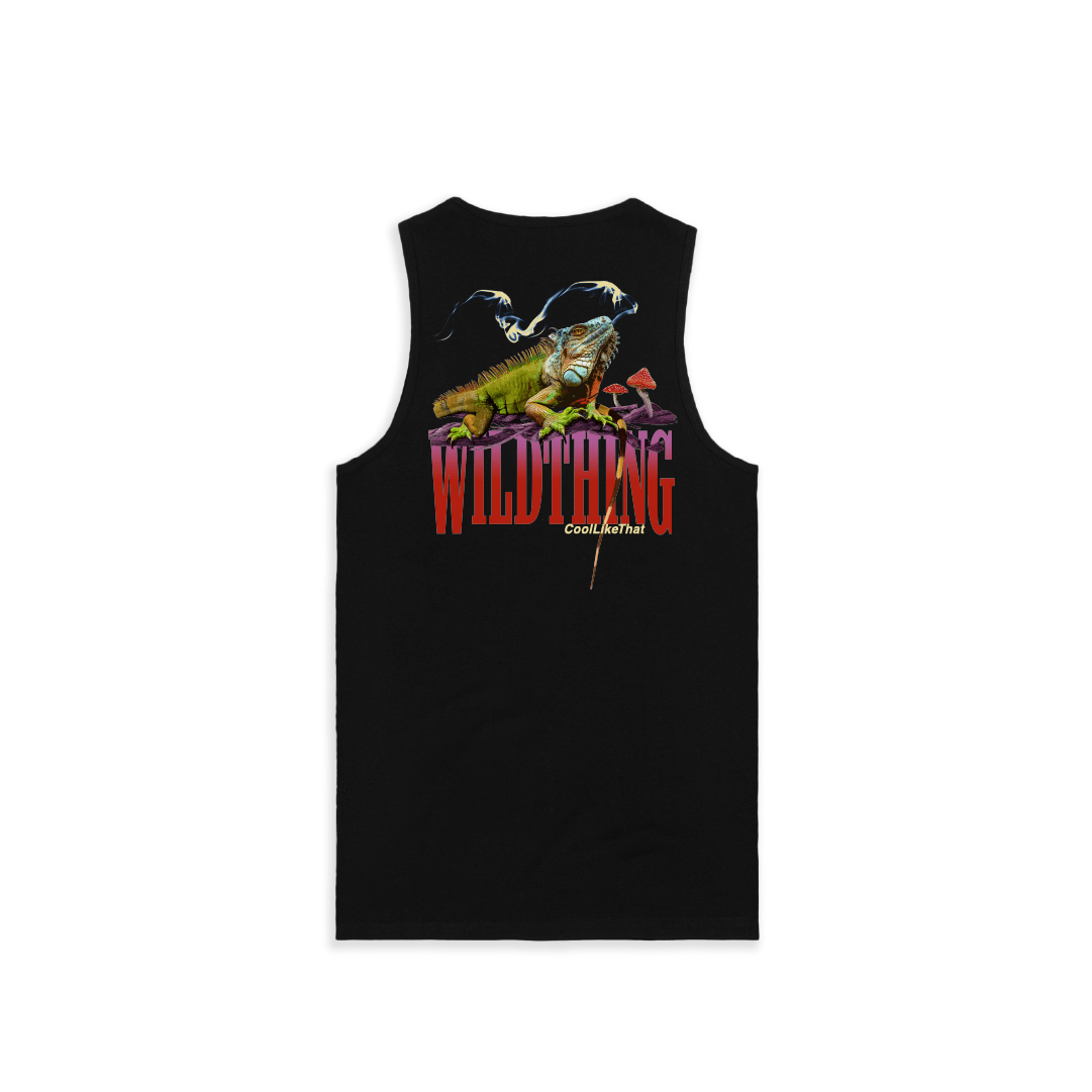 Z_DROPPED - Mens, Unisex, Women - Black - Wild Thing Tank Top. - By: Mark Dayap