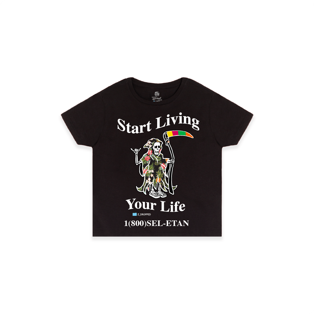Z_DROPPED - Womens - Black - Live Your Life High Waist. - By: Keith Kuniyuki