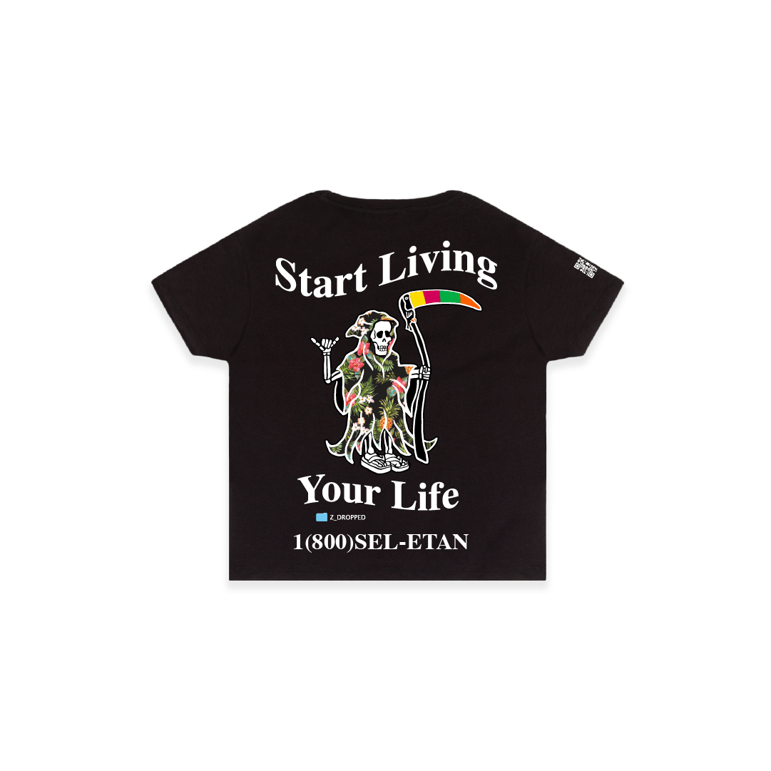 Z_DROPPED - Womens - Black - Live Your Life High Waist. - By: Keith Kuniyuki
