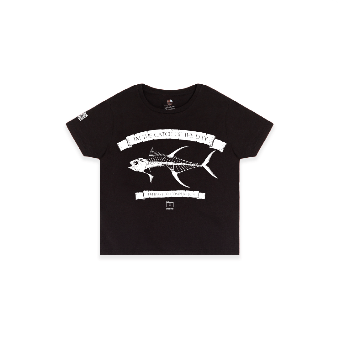 Z_DROPPED - Womens - Black - Tuna Bones High Waist. - By: Jose Hurtado