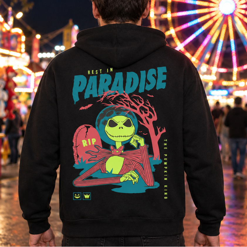 Jack-O-Lantern King hoodie rollover image