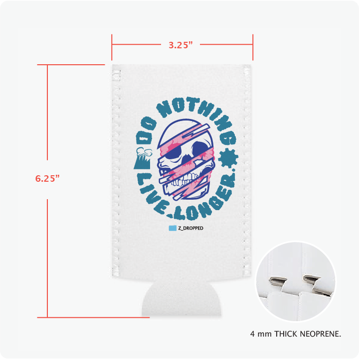 Z_DROPPED - Mens, Unisex, Women - Do Nothing Koozie. - By: Fredy Santiago