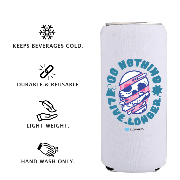 Z_DROPPED - Mens, Unisex, Women - Do Nothing Koozie. - By: Fredy Santiago