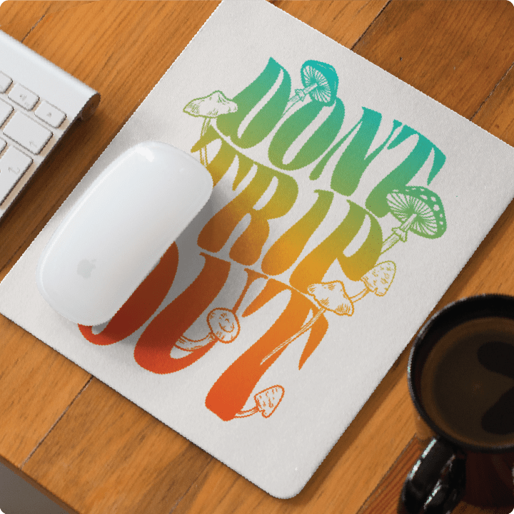 Z_DROPPED - Mens, Unisex, Women - Don't Trip Mousepad. - By: Chi Hom