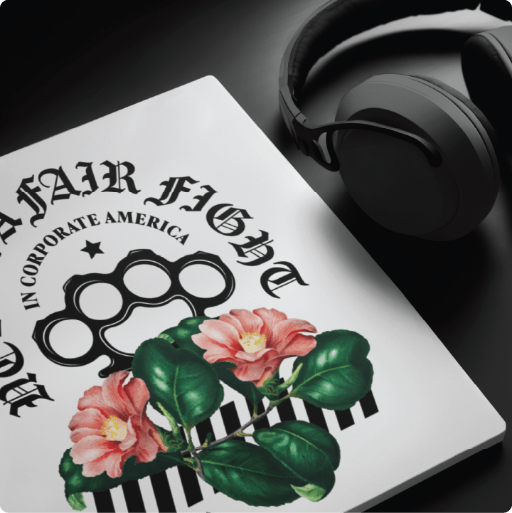 Z_DROPPED - Mens, Unisex, Women - Fair Fight Mousepad. - By: Chi Hom
