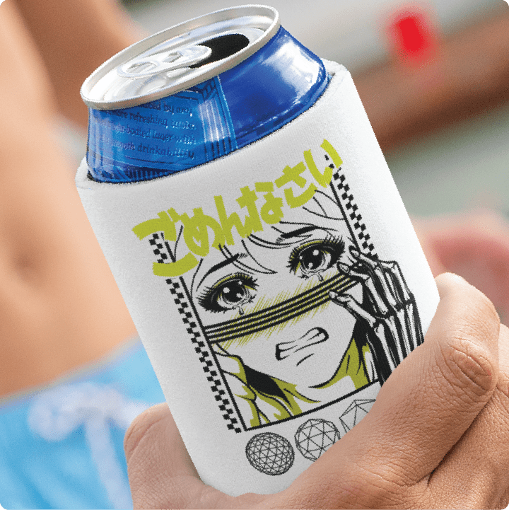 Z_DROPPED - Mens, Unisex, Women - It'll Be Ok Koozie. - By: Chi Hom