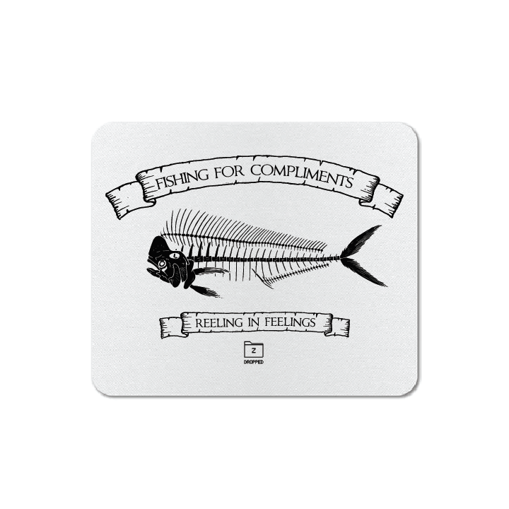 Z_DROPPED - Mens, Unisex, Women - Mahi Bones Mousepad. - By: Jose Hurtado