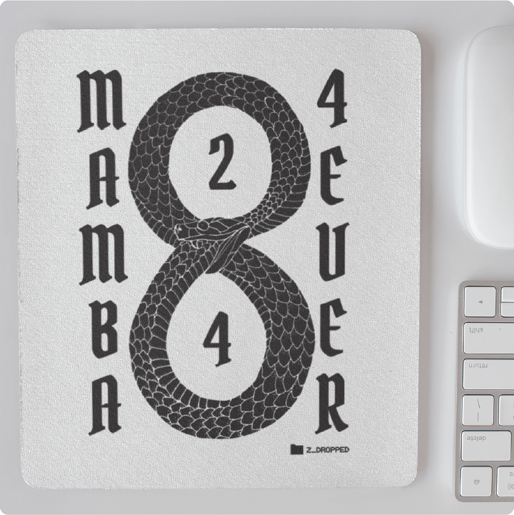 Z_DROPPED - Mens, Unisex, Women - Mamba 8/24 Mousepad. - By: Jose Hurtado