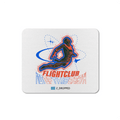 Mouse pad with 'FLIGHTCLUB' design and text on a white background