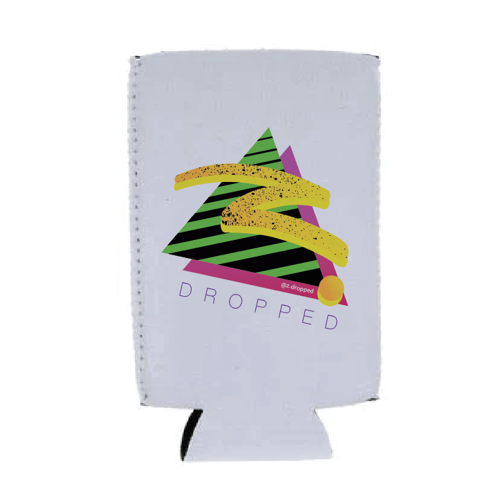 Z_DROPPED - Mens, Unisex, Women - Retro Z Koozie. - By: Z