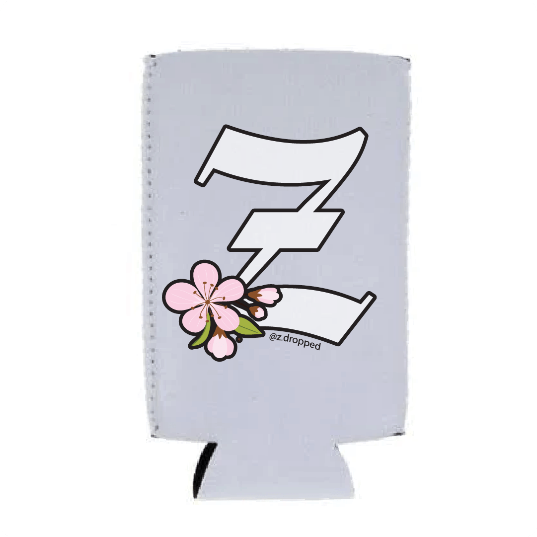 Z_DROPPED - Mens, Unisex, Women - Z_BLOSSOM Koozie. - By: Z