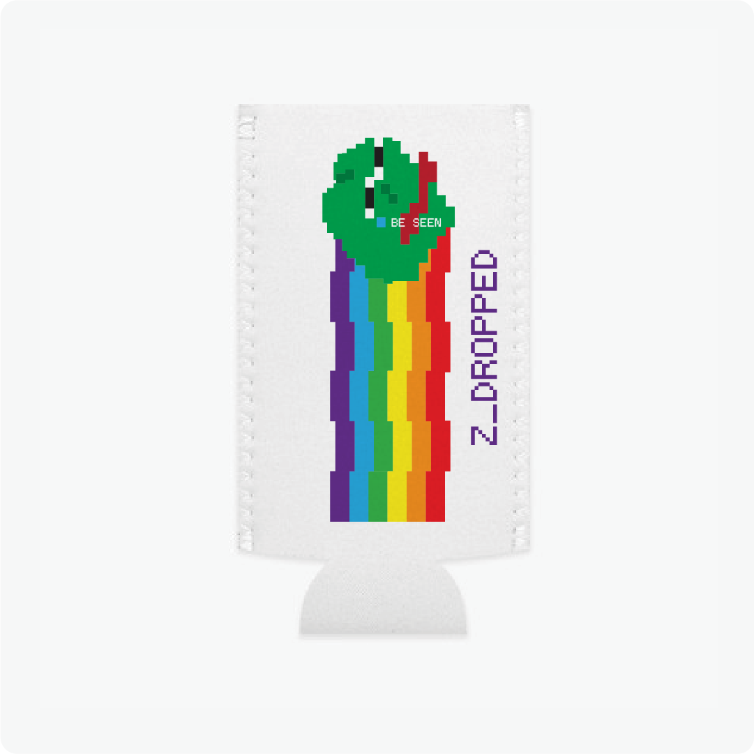 Z_DROPPED - Mens, Unisex, Women - Zepé Koozie. - By: Zed Ropped