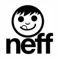 Black and white logo of a smiling face with a winking eye, sticking out its tongue. Below the face, the word neff is written in bold, lowercase letters.