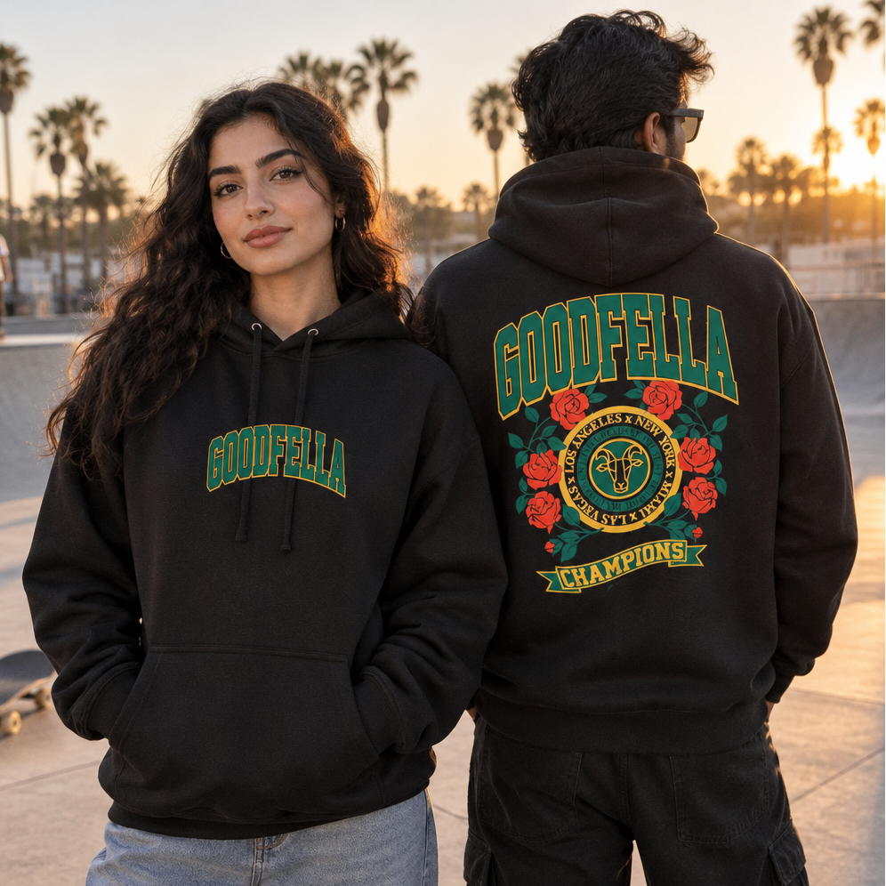 Square Goodfella hoodie skatepark image