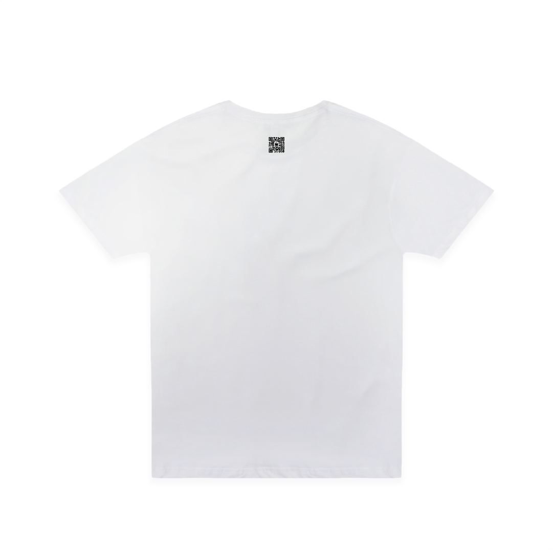Z_DROPPED - Mens, Unisex - White - Death Clover Tee. - By: Zed Ropped
