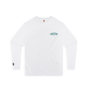 Z_DROPPED - Mens, Unisex - White - Let Go Long Sleeve. - By: Fredy Santiago