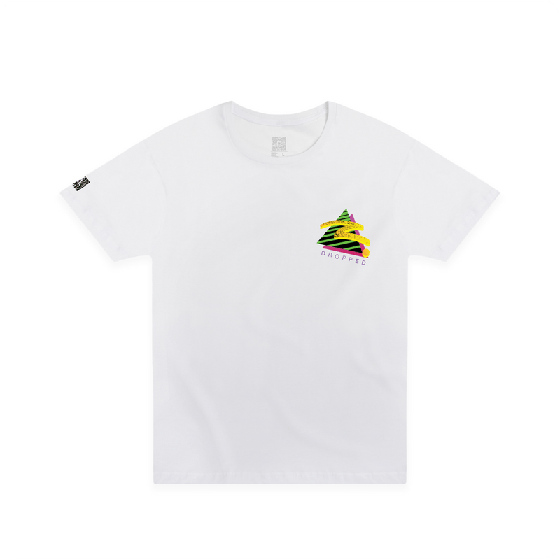 Z_DROPPED - Mens, Unisex - White - Retro Z Tee. - By: Z