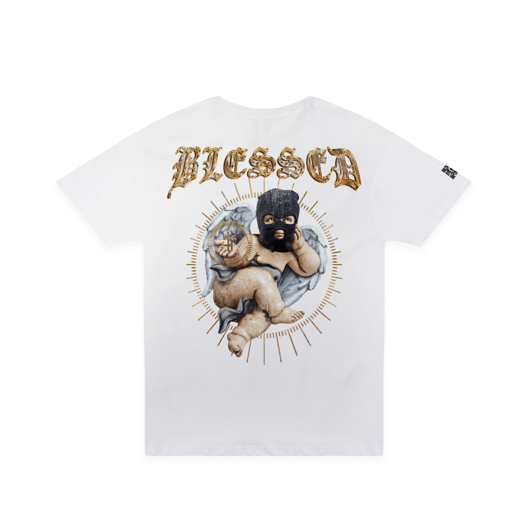 Blessed - Midweight Tee. – ZDROPPED Blessed - Midweight Tee. – ZDROPPED