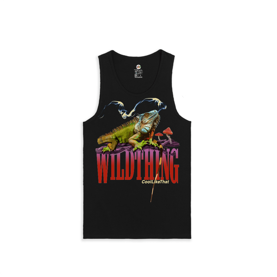 Z_DROPPED - Mens, Unisex, Women - White - Wild Thing Tank Top. - By: Mark Dayap