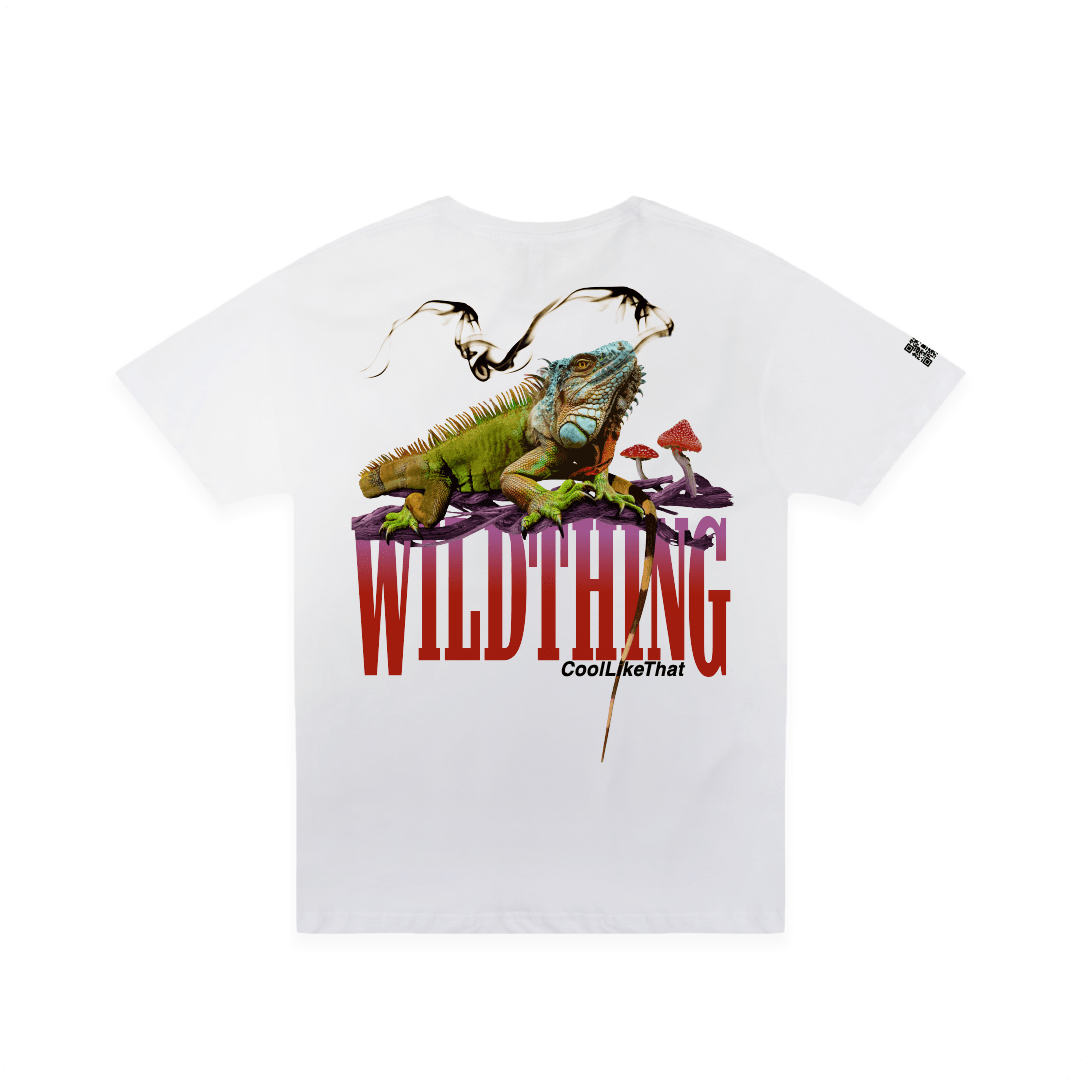 Z_DROPPED - Mens, Unisex, Women - White - Wild Thing Tee. - By: Mark Dayap