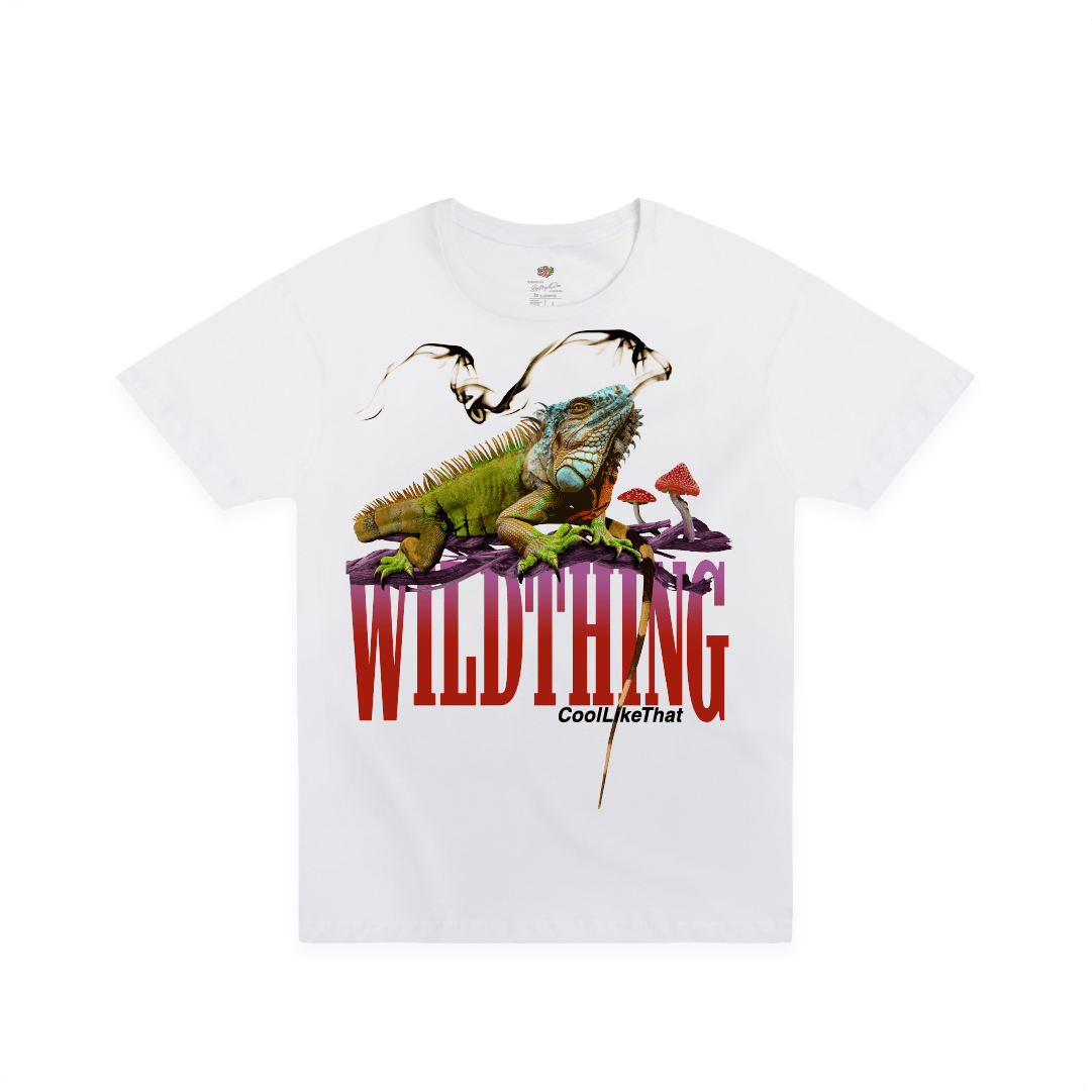 Z_DROPPED - Mens, Unisex, Women - White - Wild Thing Tee. - By: Mark Dayap