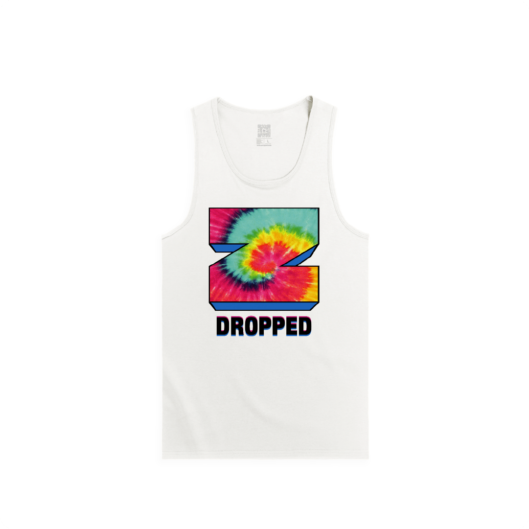 Z_DROPPED - Mens, Unisex - White - Z_INC Tank Top. - By: Z
