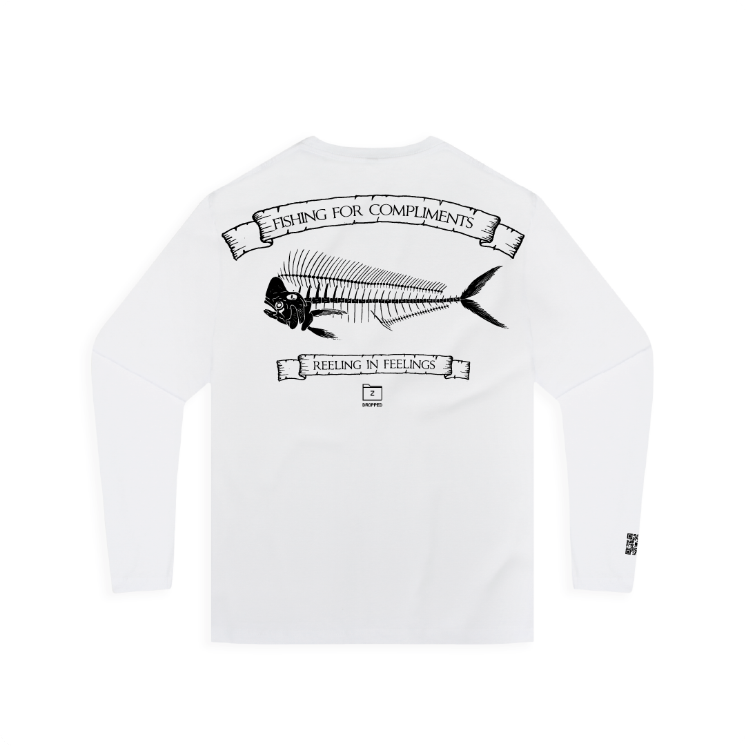 Z_DROPPED - Mens, Unisex - XS - Mahi Bones Long Sleeve. - By: Jose Hurtado